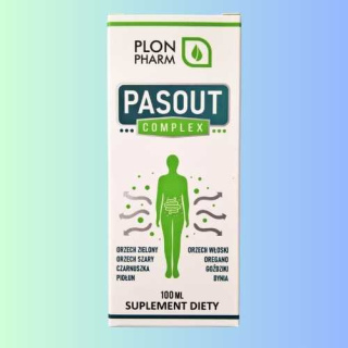 PASOUT Complex na Pasożyty Plon Pharm - Naturalne Wsparcie w Walce z Pasożytami, 100 ml