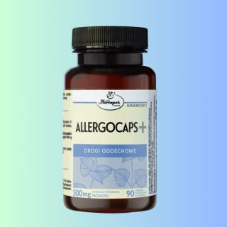 Allergocaps+ Herbapol - Wsparcie dla Dróg Oddechowych, 90 kapsułek