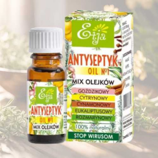 Antyseptyk Oil Mix Olejków Etja - Naturalna Ochrona Antyseptyczna, 10 ml