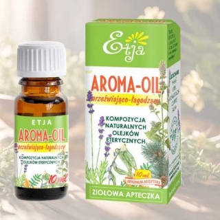 Aroma-Oil Orzeźwiająco-Łagodząca Etja - Naturalne Olejek Aromatyczny, 10 ml