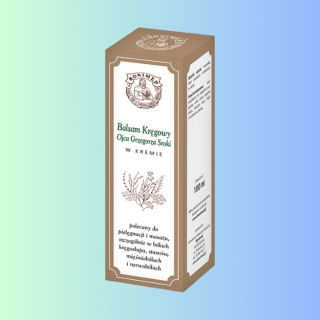 Balsam Kręgowy Ojca Grzegorza Bonimed 100ml - krem wspierający zdrowie kręgosłupa