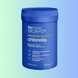 Bicaps Chlorella Formeds - Naturalny detox organizmu, 60 kapsułek