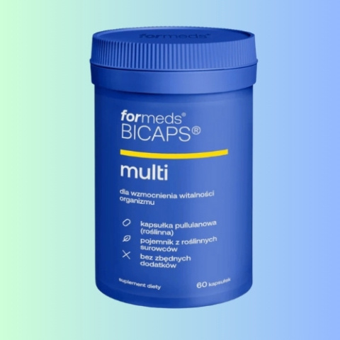 Bicaps Multi - Kompleks witamin i minerałów, Formeds, 60 kapsułek Bicaps Multi - Kompleks witamin i minerałów, Formeds, 60 kapsułek
