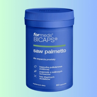 Bicaps Saw Palmetto Formeds - Wsparcie prostaty, 60 kapsułek