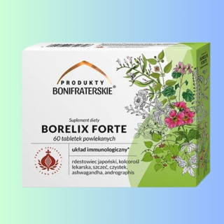 Borelix Forte Produkty Bonifraterskie 60 tabletek - wsparcie układu odpornościowego
