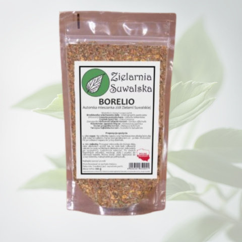 Borelio mieszanka ziół Zielarnia Suwalska 100g - wsparcie w boreliozie