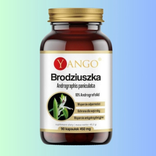 Brodziuszka Andrographis Yango - Wzmocnienie odporności i zdrowia wątroby, 90 kapsułek