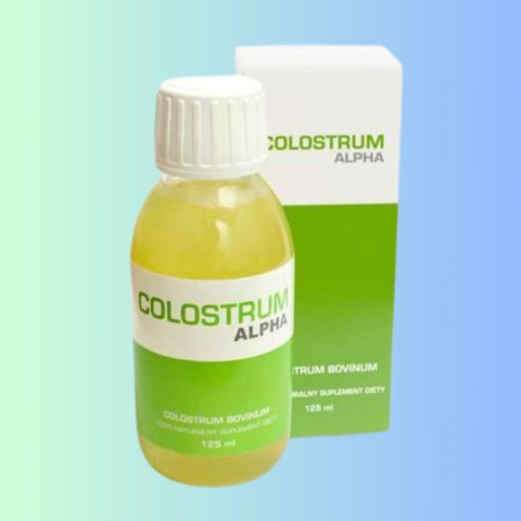 COLOSTRUM ALPHA w płynie 100% naturalny suplement diety, Genoscope, 125ml COLOSTRUM ALPHA w płynie 100% naturalny suplement diety, Genoscope, 125ml