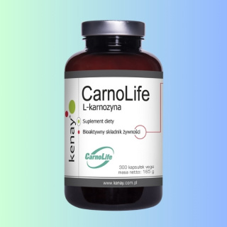 CarnoLife L-karnozyna Kenay 60 kapsułek vege - naturalne wsparcie dla komórek organizmu