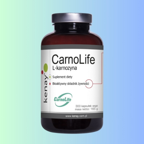 CarnoLife L-karnozyna Kenay 60 kapsułek vege - naturalne wsparcie dla komórek organizmu CarnoLife L-karnozyna Kenay 60 kapsułek vege - naturalne wsparcie dla komórek organizmu