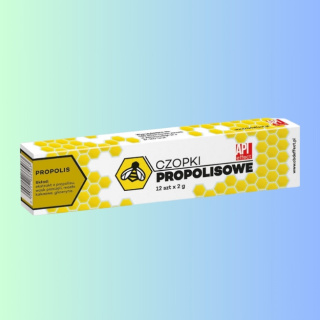 Czopki Propolisowe - PROPOLIS, CBD Effect, 12 sztuk x 2g