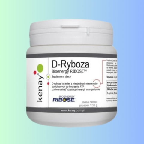 D-Ryboza Kenay - naturalne wsparcie energii komórkowej, proszek 150 mg D-Ryboza Kenay - naturalne wsparcie energii komórkowej, proszek 150 mg
