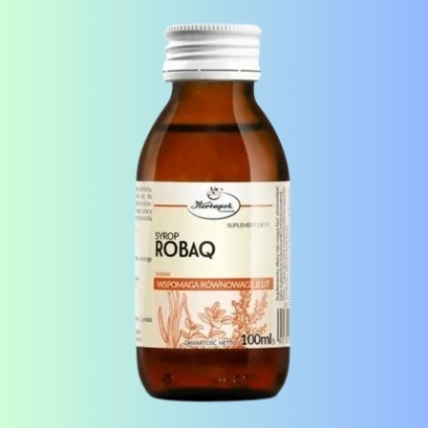 Eliksir ROBAQ Herbapol - Naturalny wspomagacz zdrowia, 100ml Eliksir ROBAQ Herbapol - Naturalny wspomagacz zdrowia, 100ml