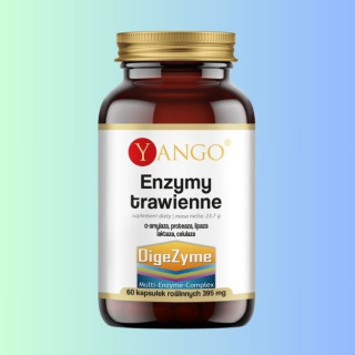 Enzymy Trawienne Yango - Wsparcie trawienia, 60 kapsułek
