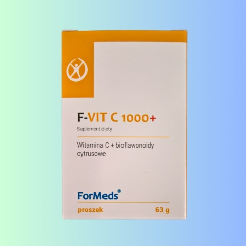 F-Vit C 1000+ firmy ForMeds, proszek 63 g F-Vit C 1000+ firmy ForMeds, proszek 63 g