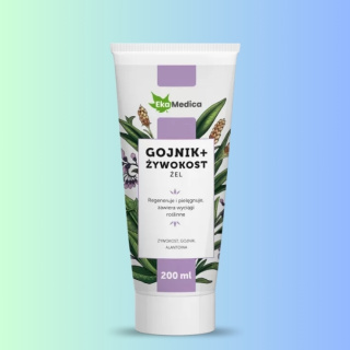 Gojnik + Żywokost Żel Eka Medica 200ml - żel na bóle stawów i mięśni