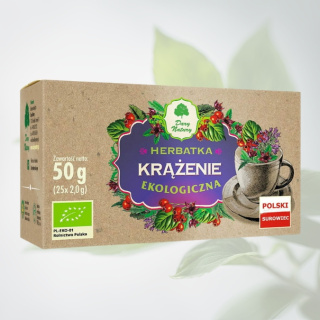 Herbatka Ekologiczna KRĄŻENIE 25 saszetek - wsparcie dla zdrowia układu krążenia