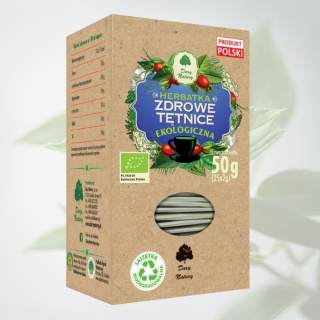 Herbatka Ekologiczna Zdrowe Tętnice Dary Natury 25 saszetek - wsparcie dla układu krążenia