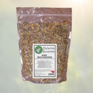 KAM MOCZANOWA - mieszanka ziół Zielarnia Suwalska 450g - wsparcie w kamicy moczanowej