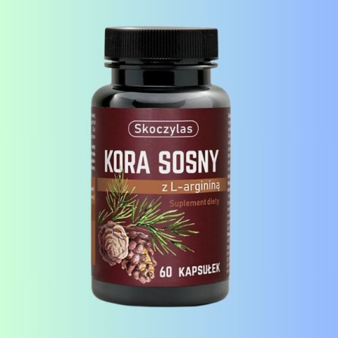 KORA SOSNY, Skoczylas, 60 kapsułek - Naturalne wsparcie dla układu krążenia KORA SOSNY, Skoczylas, 60 kapsułek - Naturalne wsparcie dla układu krążenia