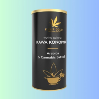 Kawa Konopna Hemp Gold - wolno palona, 170g - naturalna energia i aromat