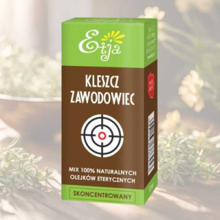 Kleszcz Zawodowiec Etja - Naturalna Ochrona przed Kleszczami, 10 ml
