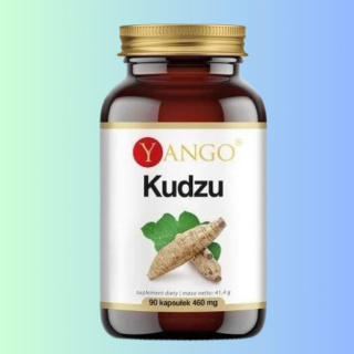 Kudzu Ekstrakt 10:1 Yango - Naturalne wsparcie dla układu sercowo-naczyniowego, 90 kapsułek