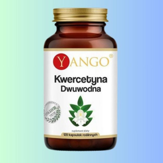 Kwercetyna Dwuwodna Yango - Naturalne wsparcie antyoksydacyjne, 90 kapsułek