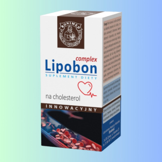 Lipobon Complex Bonimed 60 kapsułek - kompleksowe wsparcie w walce z cholesterolem