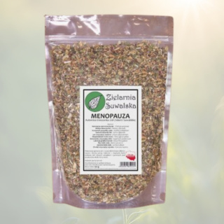 MENOPAUZA - mieszanka ziół Zielarnia Suwalska 250g - naturalne wsparcie w okresie menopauzy