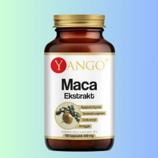 Maca Yango - Wsparcie energii, witalności i równowagi hormonalnej, 100 kapsułek
