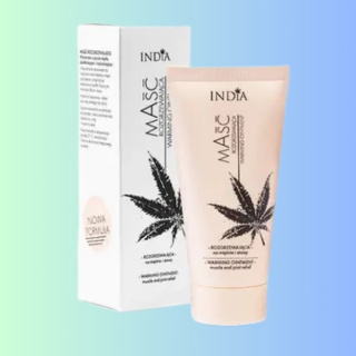 Maść Rozgrzewająca India 50ml - na mięśnie i stawy, naturalne wsparcie w bólach