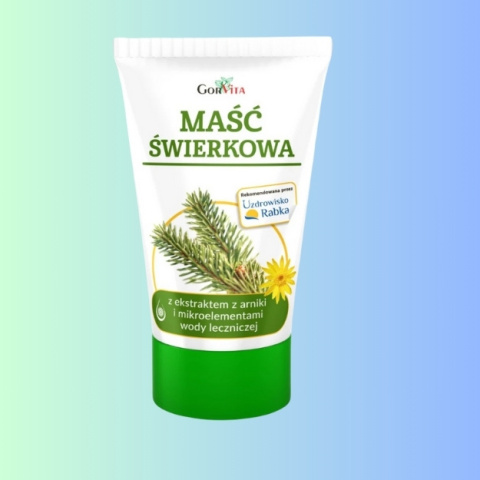 Maść Świerkowa Gorvita 135ml - naturalna regeneracja skóry Maść Świerkowa Gorvita 135ml - naturalna regeneracja skóry