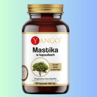 Mastika Yango - Wsparcie układu trawiennego, 60 kapsułek