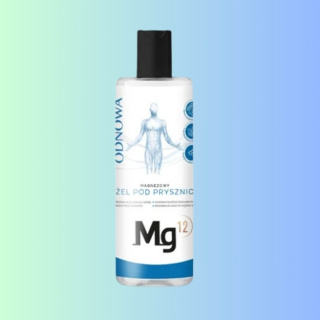 Mg12 ODNOWA Magnezowy Żel Pod Prysznic - oczyszczanie i nawilżenie skóry z magnezem, 200 ml