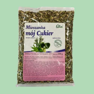 Mieszanka Mój Cukier Flos - Wsparcie dla Poziomu Cukru, 100 g