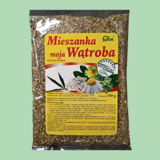 Mieszanka Moja Wątroba Flos - Wsparcie dla Zdrowej Wątroby, 100 g
