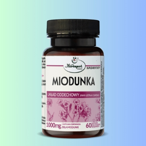 Miodunka Herbapol - Wsparcie Układu Oddechowego, 60 kapsułek