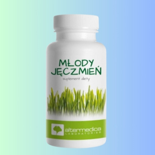 Młody Jęczmień Altermedica - Naturalne Wsparcie Metabolizmu, 60 kapsułek