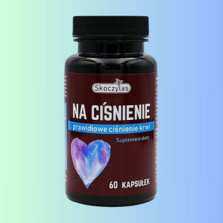 NA CIŚNIENIE, Skoczylas - Naturalne wsparcie dla prawidłowego ciśnienia krwi, 60 kapsułek