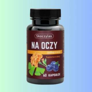 NA OCZY, Skoczylas, 60 kapsułek - Naturalna ochrona dla zdrowia oczu