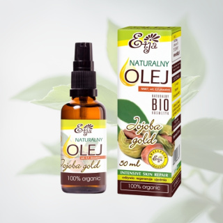 Naturalny Olej BIO Jojoba Gold Etja 50 ml - pielęgnacja skóry i włosów