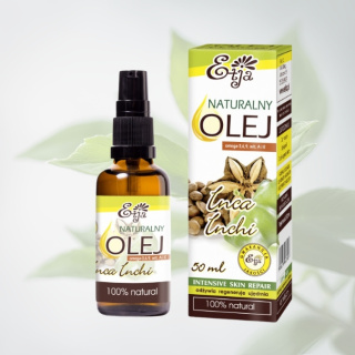 Naturalny Olej Inca Inchi Etja 50 ml - bogactwo kwasów omega