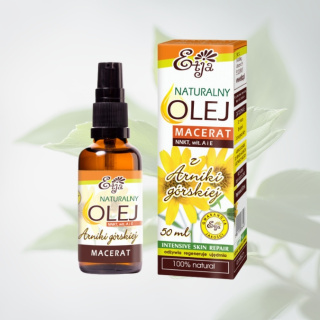 Naturalny Olej z Arniki górskiej macerat Etja 50 ml - regeneracja i pielęgnacja skóry