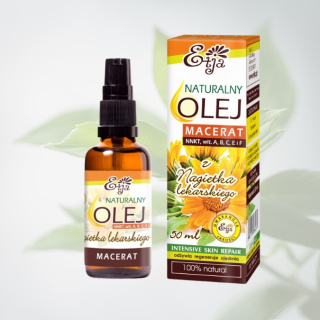 Naturalny Olej z Nagietka lekarskiego Etja 50 ml - regeneracja i łagodzenie skóry