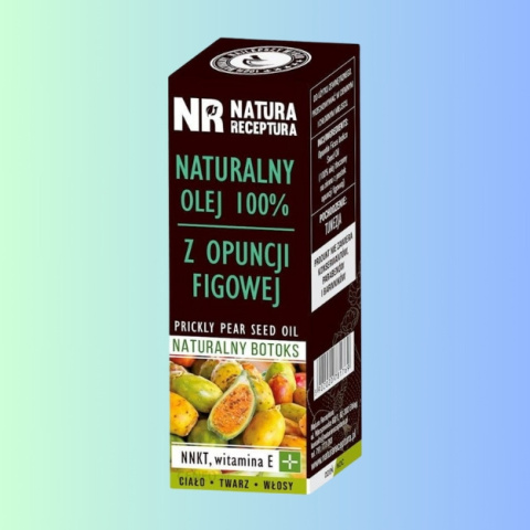 Naturalny Olej z Opuncji Figowej 100%, Natura Receptura, 50ml Naturalny Olej z Opuncji Figowej 100%, Natura Receptura, 50ml