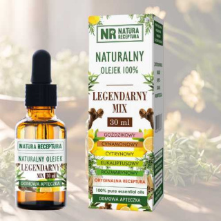 Naturalny Olejek 100% - Legendarny Mix, Natura Receptura - Aromaterapia, 10 ml