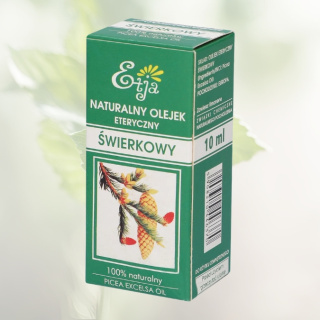 Naturalny Olejek Eteryczny Świerkowy Etja - Odświeżenie i Relaks, 10 ml