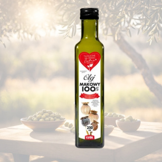 Olej Makowy 100% Virde - Naturalne Wsparcie Zdrowia, 250 ml