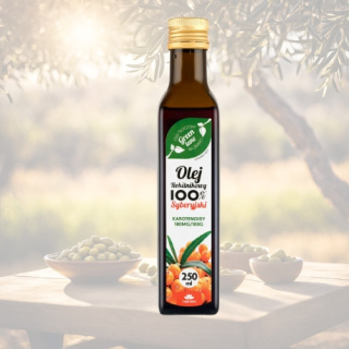 Olej Rokitnikowy 100% Syberyjski Tabfarm - Naturalne Wsparcie Odporności, 250 ml